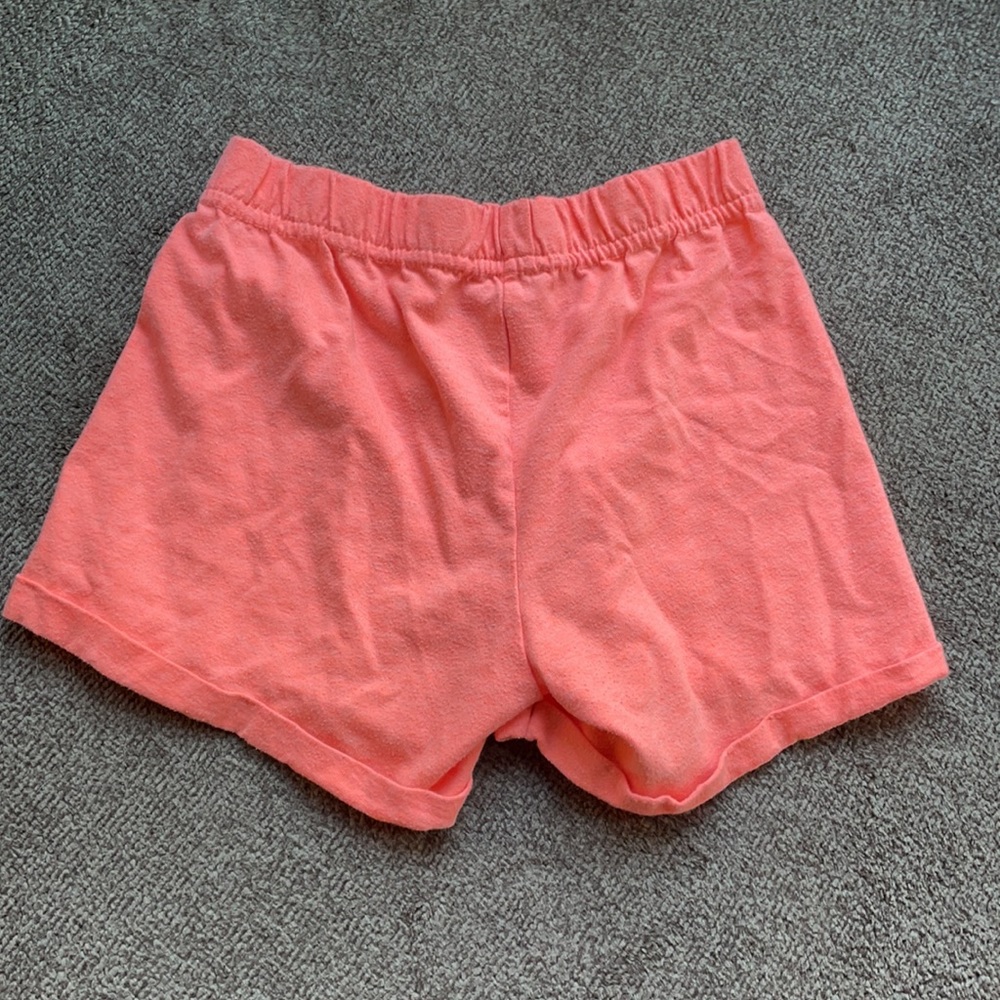 Peach comfy washed shorts! - Picture 2 of 4